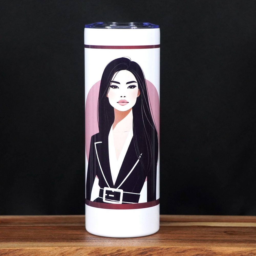 Boss Lady Collection: "Yumi" – The Graceful Leader- 20 oz tumbler